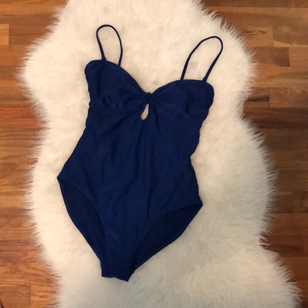 Royal blue one piece